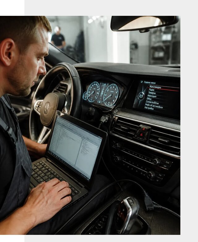 Русификация приборной панели BMW для авто в Изобильном от компании