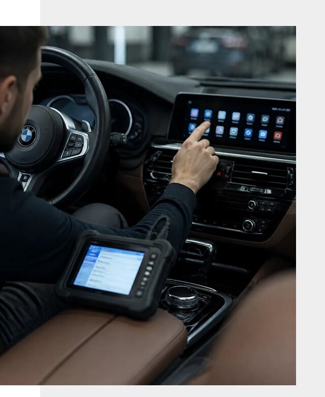Установка приложений и мультимедиа сервисов BMW в Изобильном