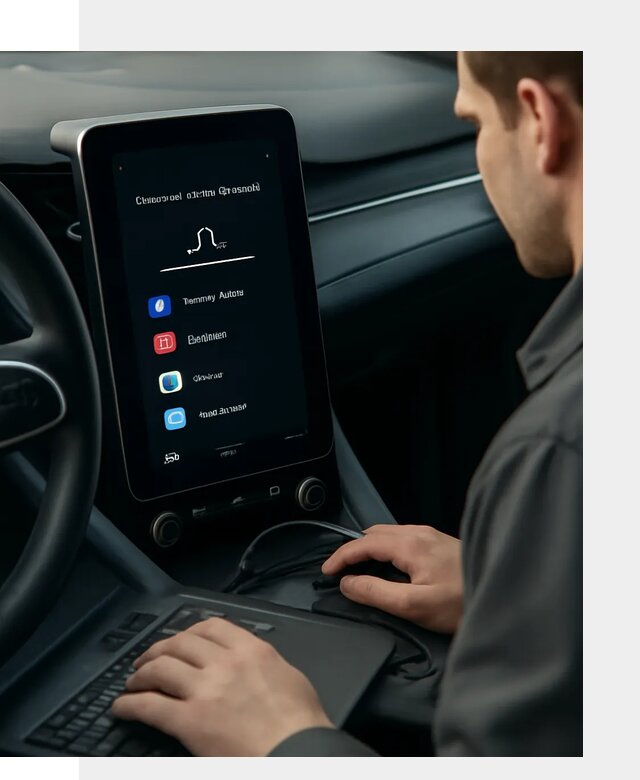 Установка приложений Lynk Co на автомобиль в Изобильном